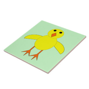 Niedliche Osterkichtenkröte Fliese