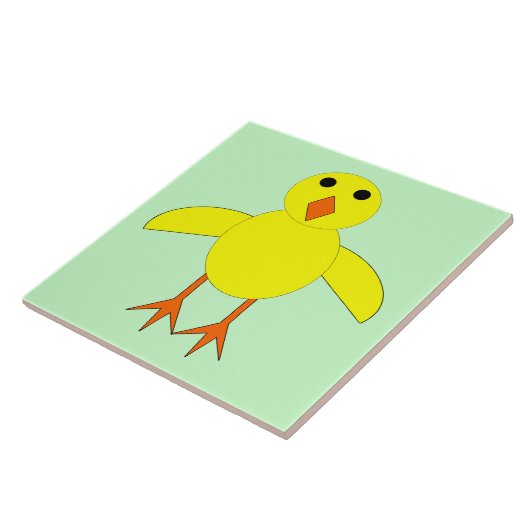 Niedliche Osterkichtenkröte Fliese (Seite)
