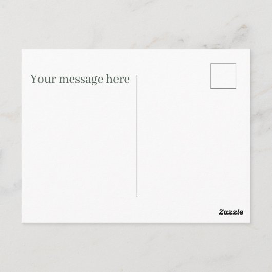 Niedliche Ostermühle hinzufügen Postkarte (Rückseite)