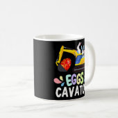 Niedliche Ostern Egg Jagen Kavator Ostern Ki Kaffeetasse (VorderseiteRechts)