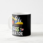 Niedliche Ostern Egg Jagen Kavator Ostern Ki Kaffeetasse (Vorderseite Links)