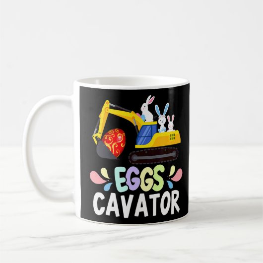 Niedliche Ostern Egg Jagen Kavator Ostern Ki Kaffeetasse (Links)