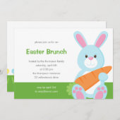 Niedliche Ostern-Party Einladung (Vorne/Hinten)