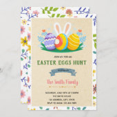 Niedliche OsterParty Einladung (Vorne/Hinten)