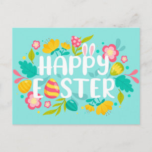 Niedliche Osterpostkarte Postkarte