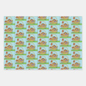 Niedliche Osterschale Geschenkpapier Set (Vorderseite 3)