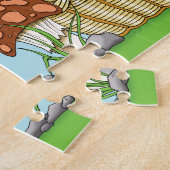 Niedliche Osterschale Puzzle (Seite)