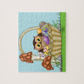 Niedliche Osterschale Puzzle (Vertikal)