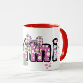 Niedliche Ostersonne Mimi Oma Geschenk Tasse (VorderseiteRechts)