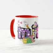 Niedliche Ostersonne Mimi Oma Geschenk Tasse (Vorderseite Links)