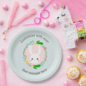 Niedliche Ostersonnenwand Blume Gewohnt Pappteller (Party)