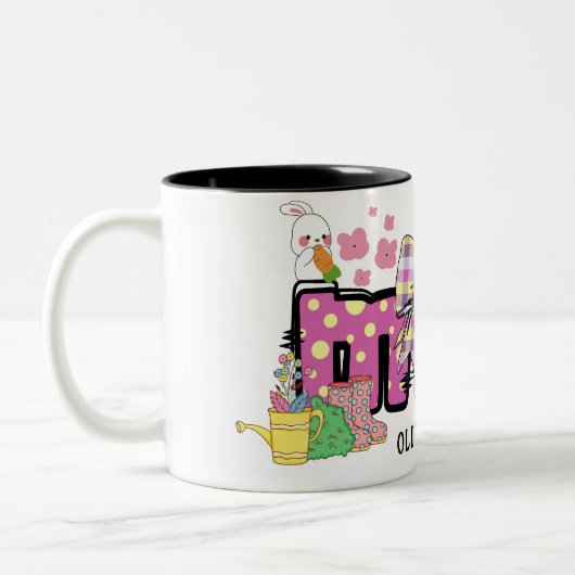 Niedliche Ostersonnige Tasse personalisiert (Links)