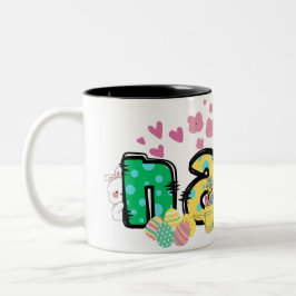 Niedliche Ostersonnige Tasse personalisiert
