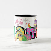 Niedliche Ostersonnige Tasse personalisiert (Mittel)