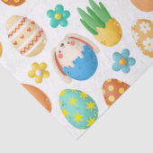 Niedliche Osterstäbchen, Bunnies und Eier - Entfär Seidenpapier (Detail)