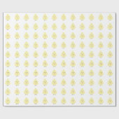 Niedliche Osterstäbchen Geschenkpapier (Flach)