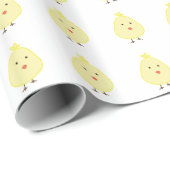 Niedliche Osterstäbchen Geschenkpapier (Rolleneckpunkt)