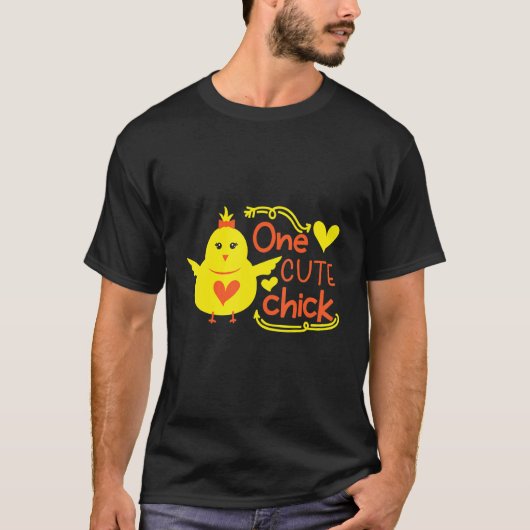 Niedliche Osterstäbchen T-Shirt (Vorderseite)