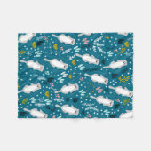 Niedliche Otter-Decken Fleecedecke (Vorderseite (Horizontal))