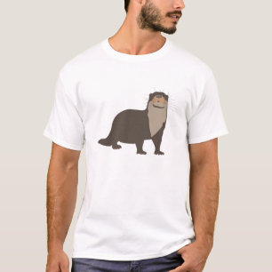 Niedliche Otter-Illustration T-Shirt