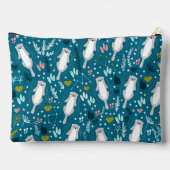 Niedliche Otter-Kosmetiktüte Zubehörtasche (Rückseite)