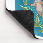 Niedliche Otter Mousepad (Ecke)