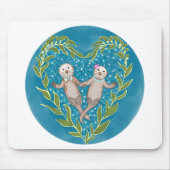 Niedliche Otter Mousepad (Vorne)