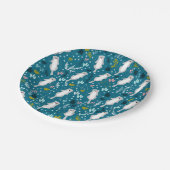 Niedliche Otter-Papiere-Teller Pappteller (Schrägansicht)