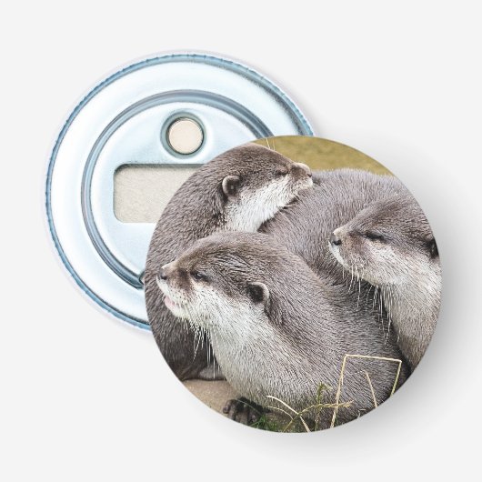 NIEDLICHE OTTERS-Taste Flaschenöffner (Vorderseite)