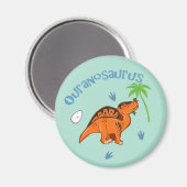 Niedliche Ouranosaurus Magnet (Vorderseite/Rückseite)