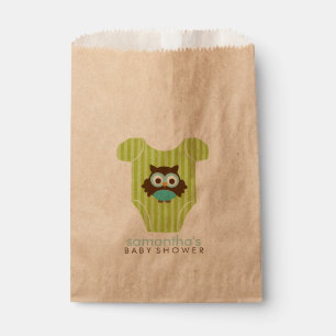 Niedliche Outfit Boy Babydusche Geschenktütchen