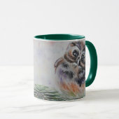 Niedliche Owl Coffee Tasse (VorderseiteRechts)