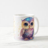 Niedliche Owl Coffee Tasse - Adortable Owl Design (VorderseiteRechts)