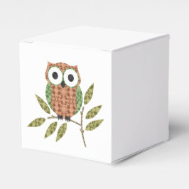 Niedliche Owl Gefälligkeitsboxen Geschenkschachtel