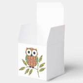 Niedliche Owl Gefälligkeitsboxen Geschenkschachtel (Geöffnet)