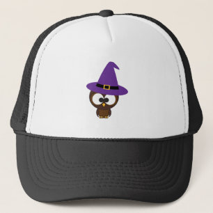 Niedliche Owl Hexe Truckerkappe