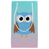 Niedliche Owl Illustration Kleine Geschenktüte (Vorderseite)