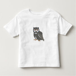 Niedliche Owl Illustration Kleinkind T-shirt