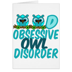 Niedliche Owl Lover Card