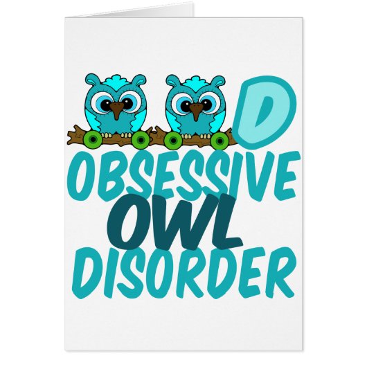 Niedliche Owl Lover Card (Vorne)