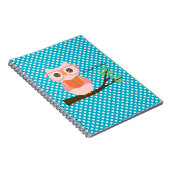 Niedliche Owl Reading Notizblock (Rechte Seite)