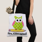 Niedliche Owl Teacher Tasche - Sehen Sie zurück! (Von Nahem)