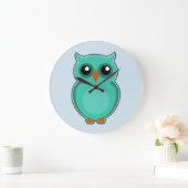 Niedliche OWL-Uhr Große Wanduhr (Zuhause)