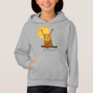Niedliche Owl Watercolor Stilschule Jahr auf der R Hoodie