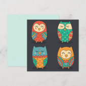 Niedliche Owls (Vorne/Hinten)