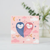 Niedliche Owls (Stehend Vorderseite)