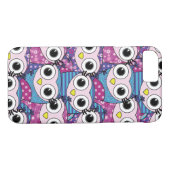 Niedliche Owls Case-Mate iPhone Hülle (Rückseite (Horizontal))