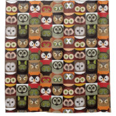 Niedliche Owls Duschvorhang (Vorderseite)