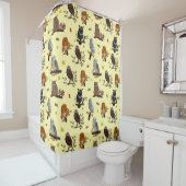 Niedliche Owls Duschvorhang (Beispiel)