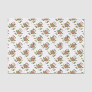 Niedliche Owls Geschenkpapier Seidenpapier